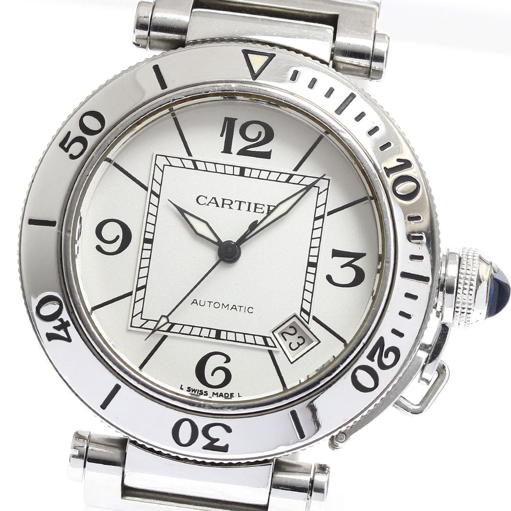 CARTIER Pacha Sea timer W31080M7 Date Silver Dial Automatic Men's Watch_903317