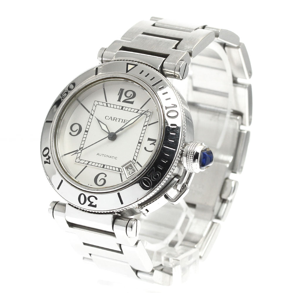 CARTIER Pacha Sea timer W31080M7 Date Silver Dial Automatic Men's Watch_903317