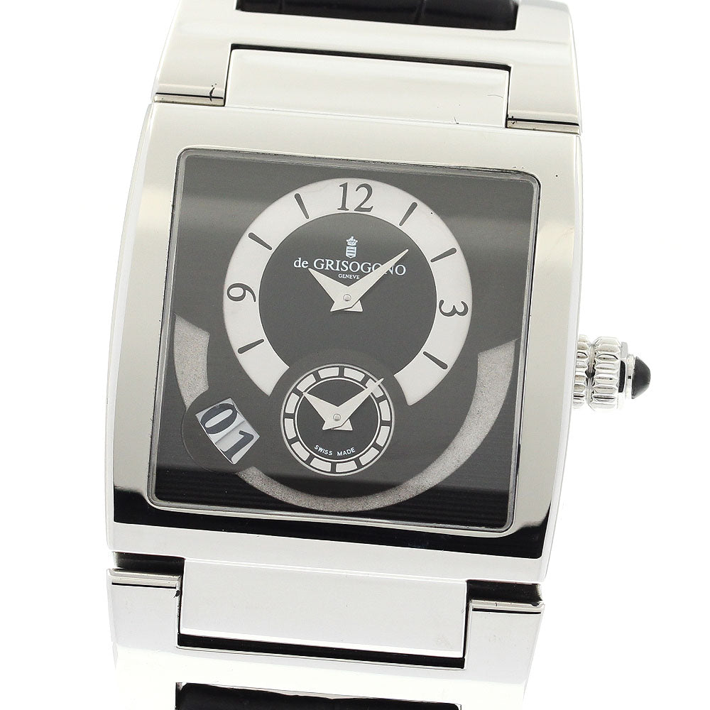 de GRISOGONO Instrument Uno Dual time black Dial Automatic Men's Watch_903325