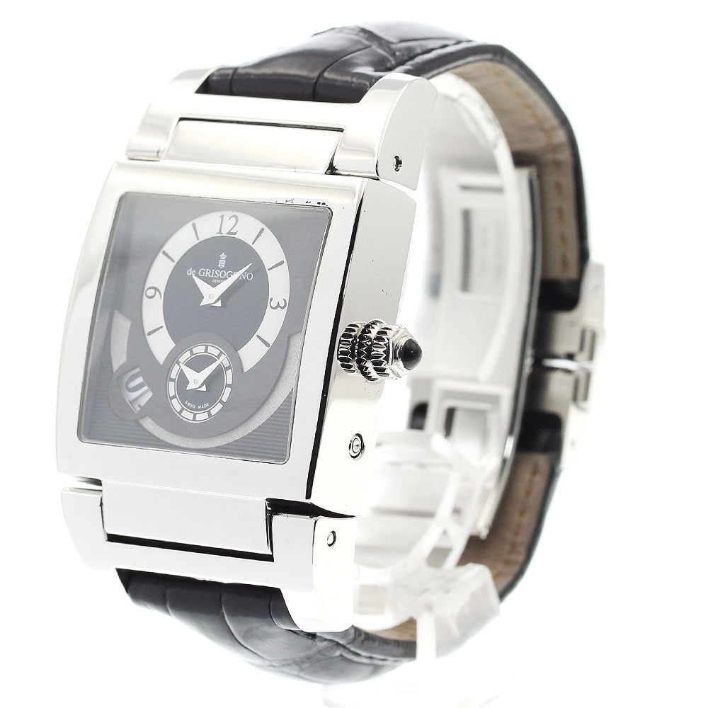 de GRISOGONO Instrument Uno Dual time black Dial Automatic Men's Watch_903325