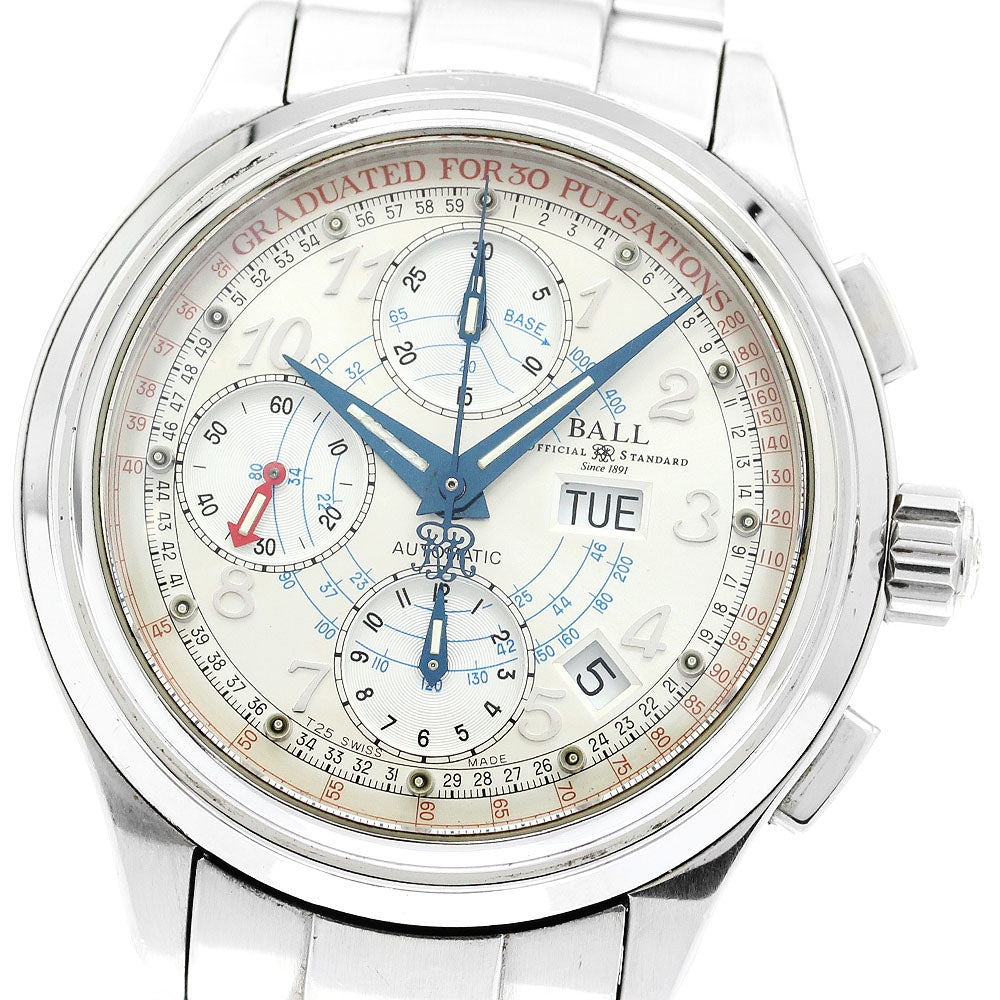 BALLWATCH train master pulsometer CM1010D Chronograph AT Men's Watch_903326