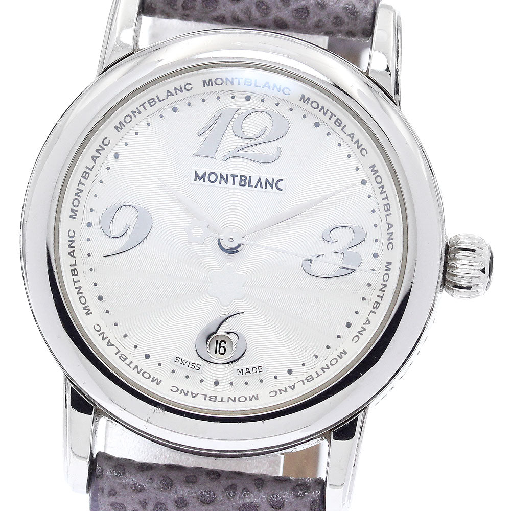 MONTBLANC Meisterstic 7079 Silver Dial Quartz Ladies Watch_903333