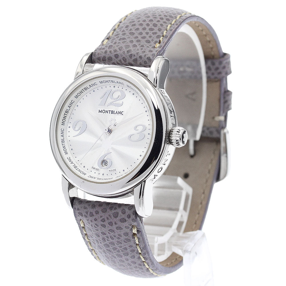 MONTBLANC Meisterstic 7079 Silver Dial Quartz Ladies Watch_903333