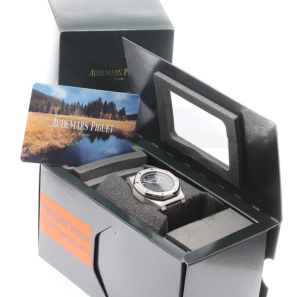 AUDEMARS PIGUET Royal oak 77151ST.OO.D009XX.01 Cal.2140 black Dial Automatic Ladies Watch_903347