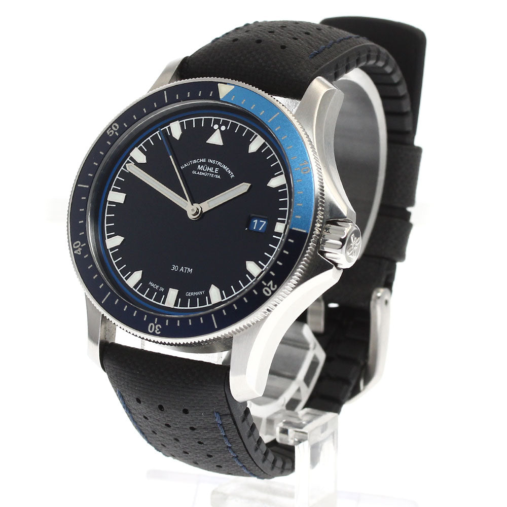 Muhle Glashutte Promarego M1-42-30 Date Navy Dial Automatic Men's Watch_903349