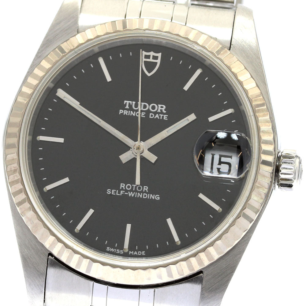 TUDOR Prince Date 74034 Cal.2824-2 WG bezel Automatic Men's Watch_903355