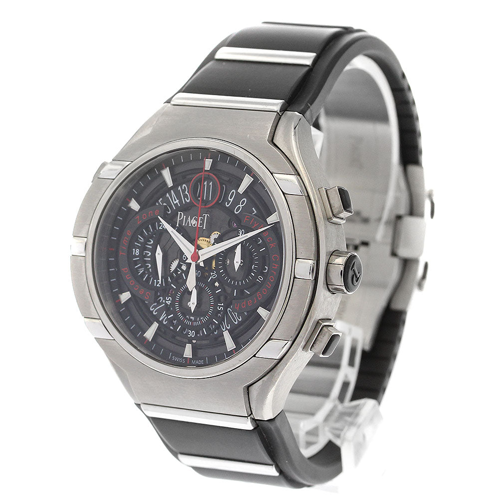 PIAGET polo 45 G0A35001 Date black Dial Automatic Men's Watch_903359