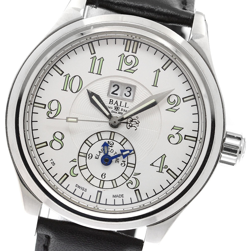 BALLWATCH Train master GM1056D Dual time big date Automatic Men's Watch_903361