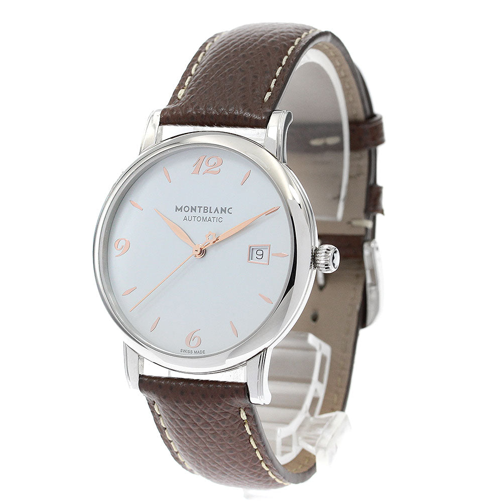MONTBLANC Star 7298 Date white Dial Automatic Men's Watch_903362