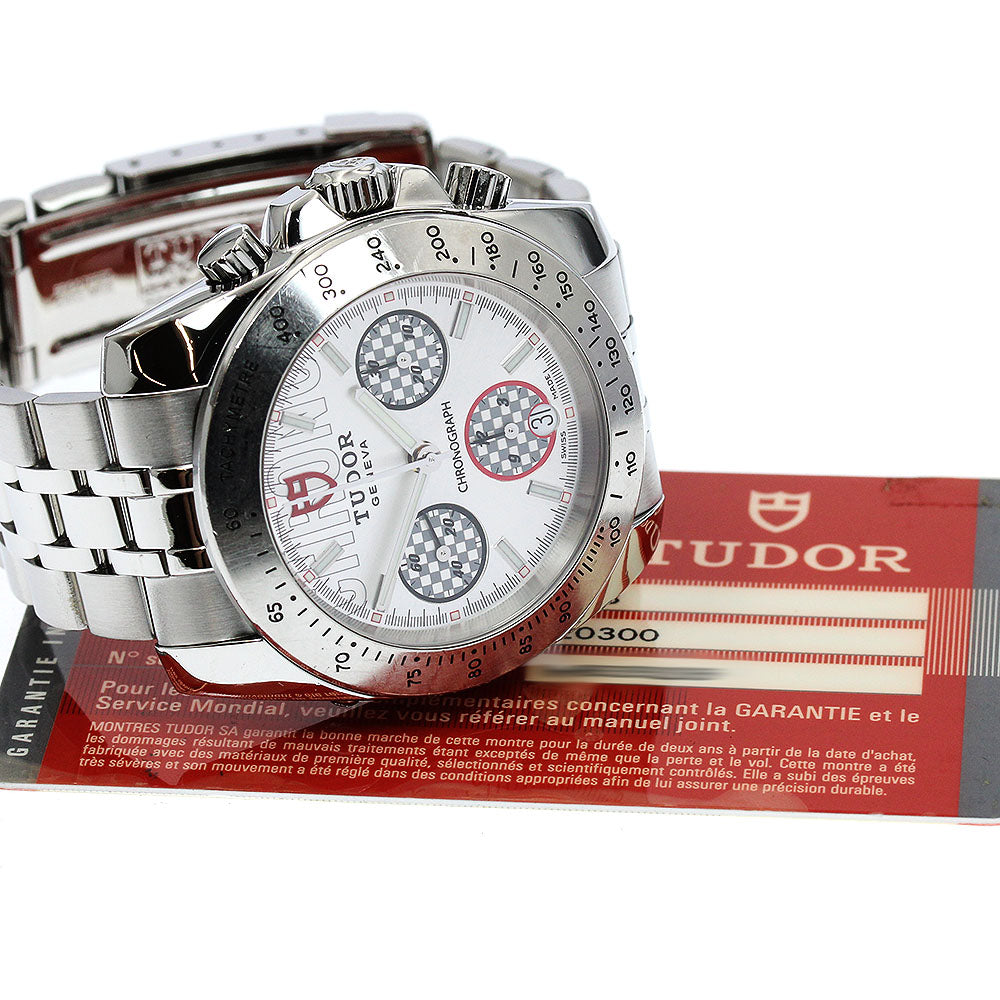 TUDOR Sports chronograph 20300 Date Silver Dial Automatic Men's Watch_903363