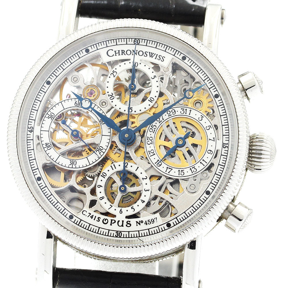 Chronoswiss Opus CH7523 Chronograph skeleton Dial Automatic Men's Watch_903370