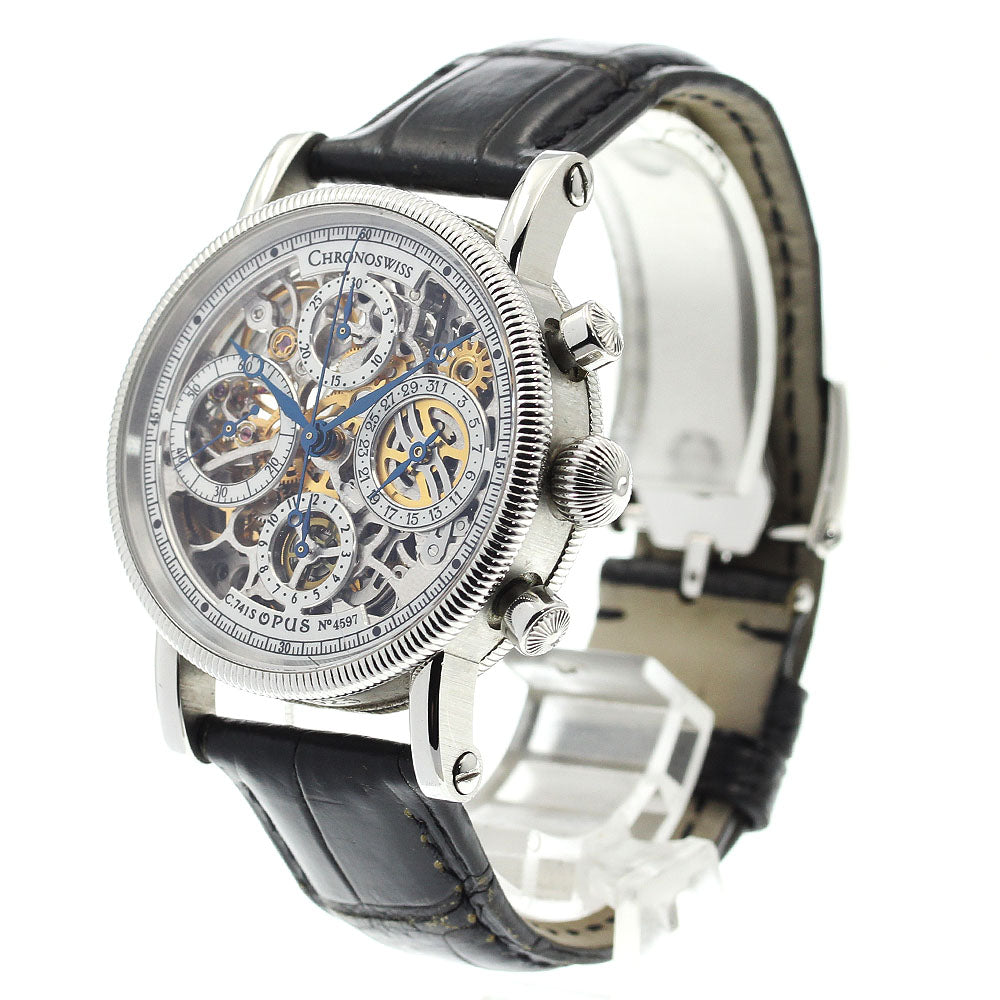 Chronoswiss Opus CH7523 Chronograph skeleton Dial Automatic Men's Watch_903370