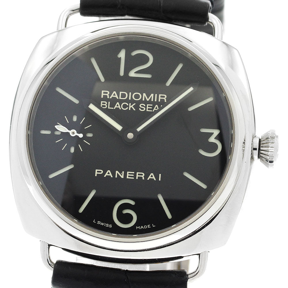 PANERAI Radiomir Black Seal PAM00183 Small seconds black Dial Hand Winding Men's Watch_903376