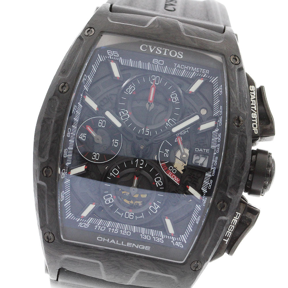 CVSTOS Cvstos Challenge Chrono 2 CVT-CHR2-FGDC carbon Automatic Men's_903378