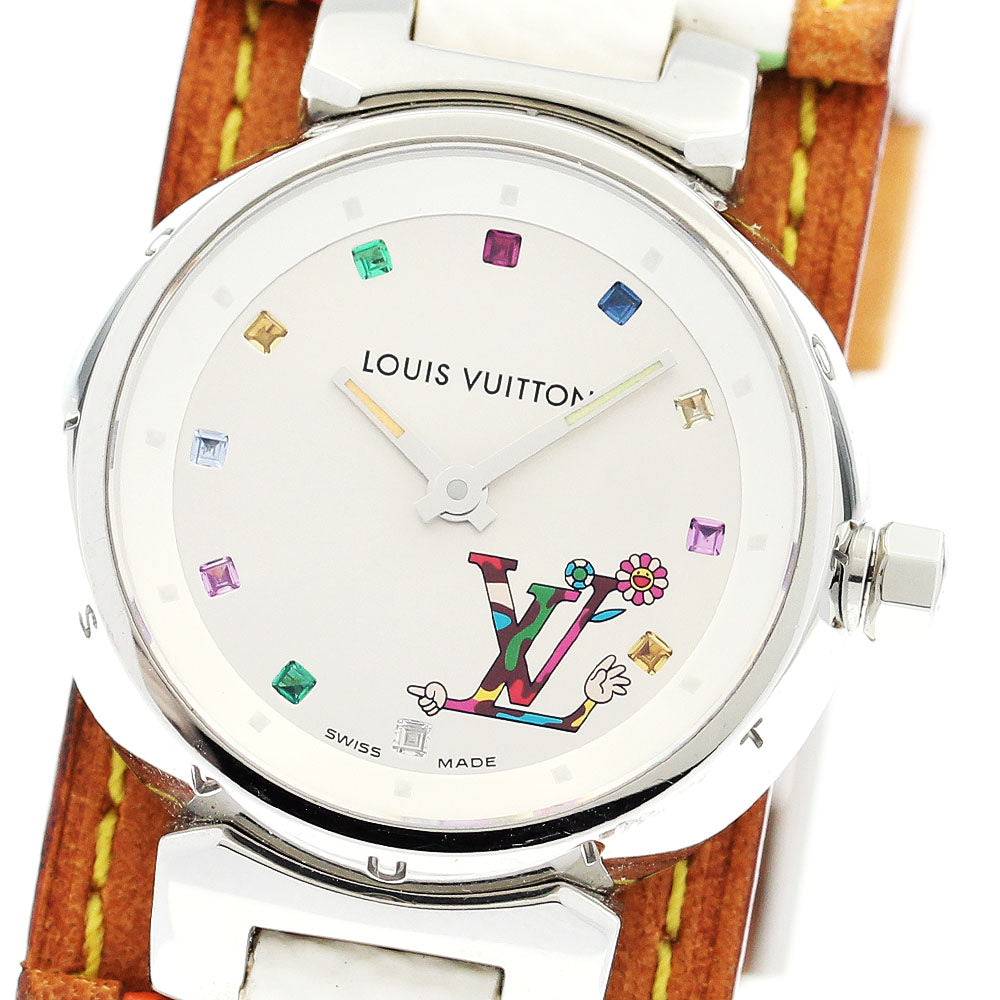 LOUIS VUITTON Tambour Q12130 Takashi Murakami collaboration Quartz Ladies_903379