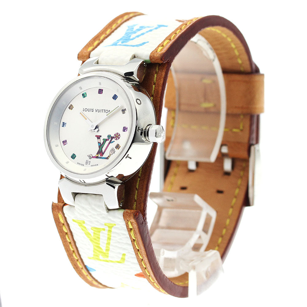 LOUIS VUITTON Tambour Q12130 Takashi Murakami collaboration Quartz Ladies_903379