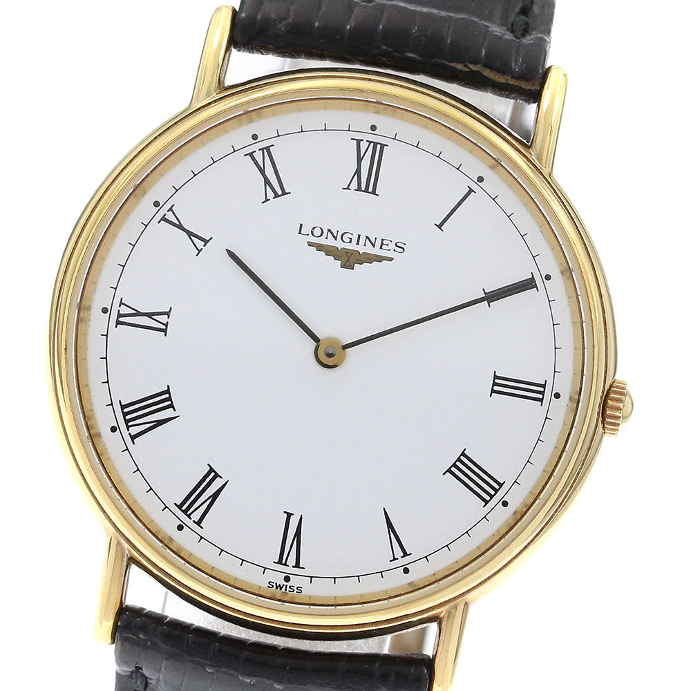 LONGINES Grand classic L4.637.2 white Dial Quartz Men's Watch_903407
