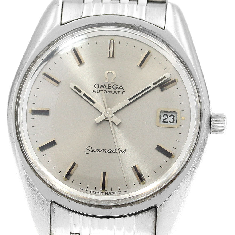 OMEGA Seamaster 166.067 Date Cal.565 Silver Dial Automatic Men's Watch_903411