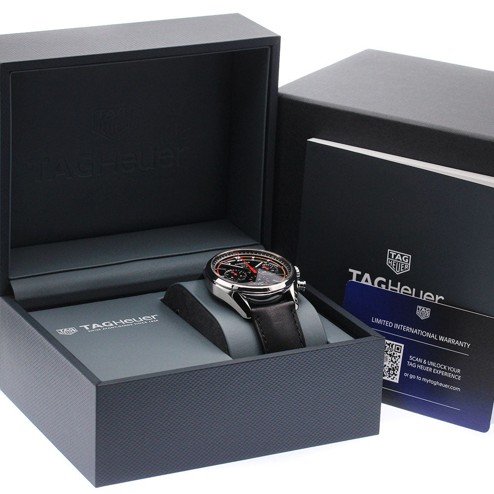 TAG HEUER Carrera CBN201C.FC6542 Chronograph black Dial Automatic Men's_903416