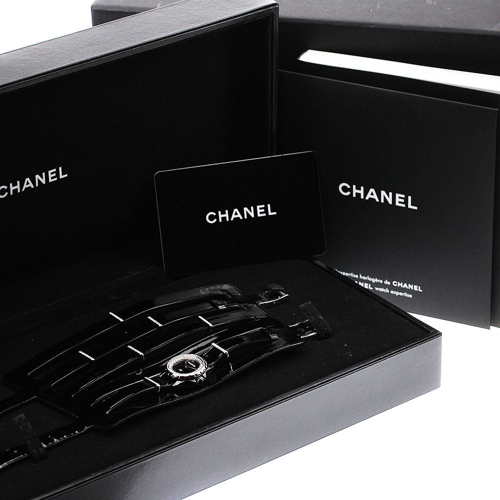 CHANEL J12-XS H4665 diamond black ceramic black Dial Quartz Ladies Watch_903438