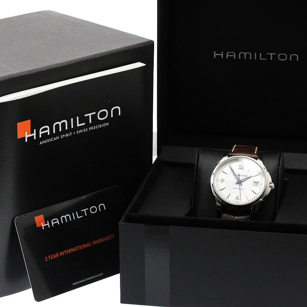 HAMILTON Jazzmaster Viewmatic H324550 Date Silver Dial Automatic Men's Watch_903444
