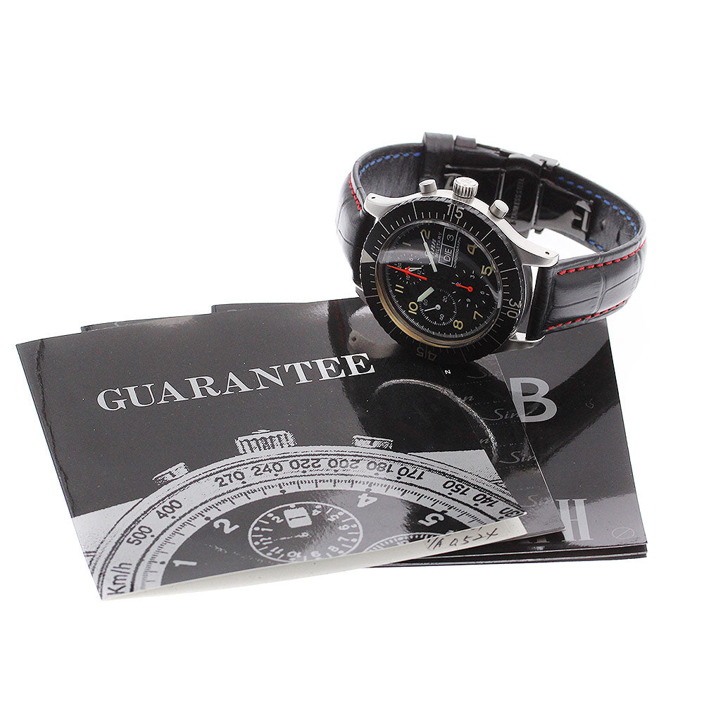 Sinn military pilot 156.B Chronograph day date black Dial Automatic Men's Watch_903537