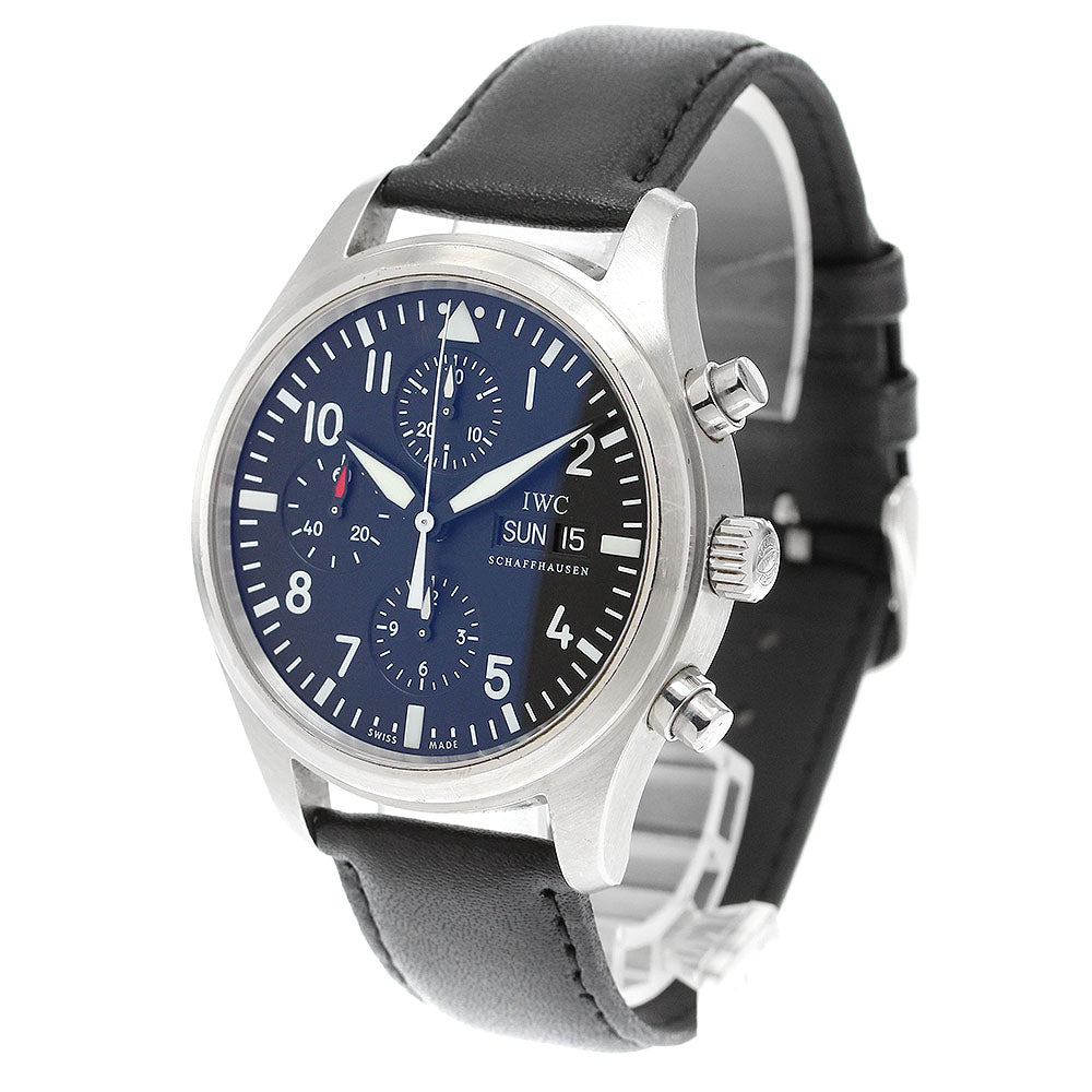 IWC SCHAFFHAUSEN Pilot watch IW371701 Chronograph Automatic Men's Watch_903539