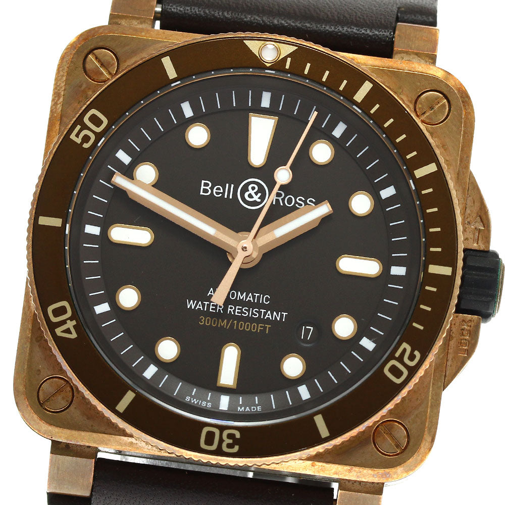 Bell＆Ross BR03-92 Diver BR0392-D-BR-BR/SCA Limited 999 Automatic Men's_903592