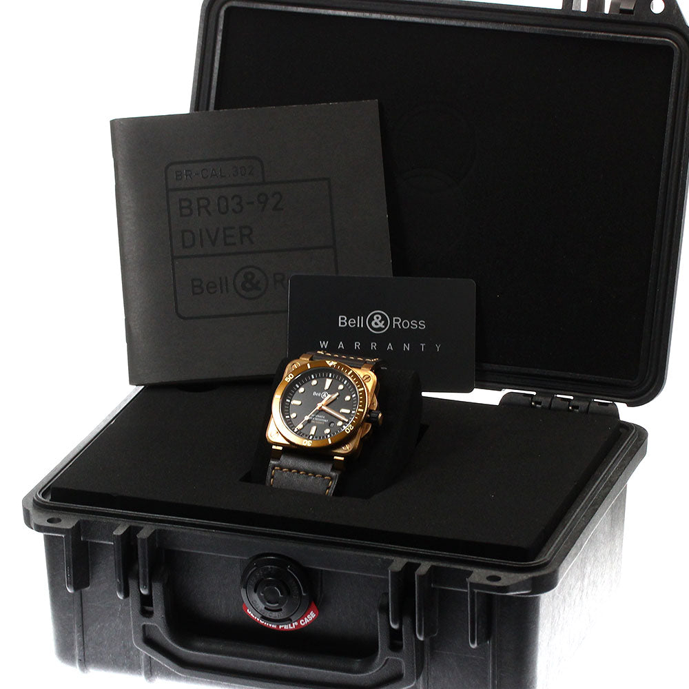 Bell＆Ross BR03-92 Diver BR0392-D-BR-BR/SCA Limited 999 Automatic Men's_903592