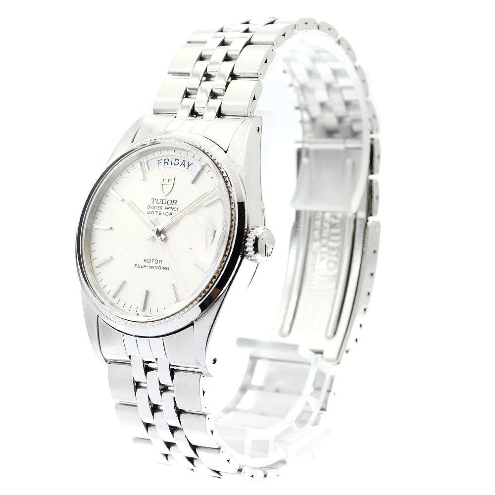 TUDOR Oyster Prince Date Day 94710 Silver Dial Automatic Men's Watch_903596