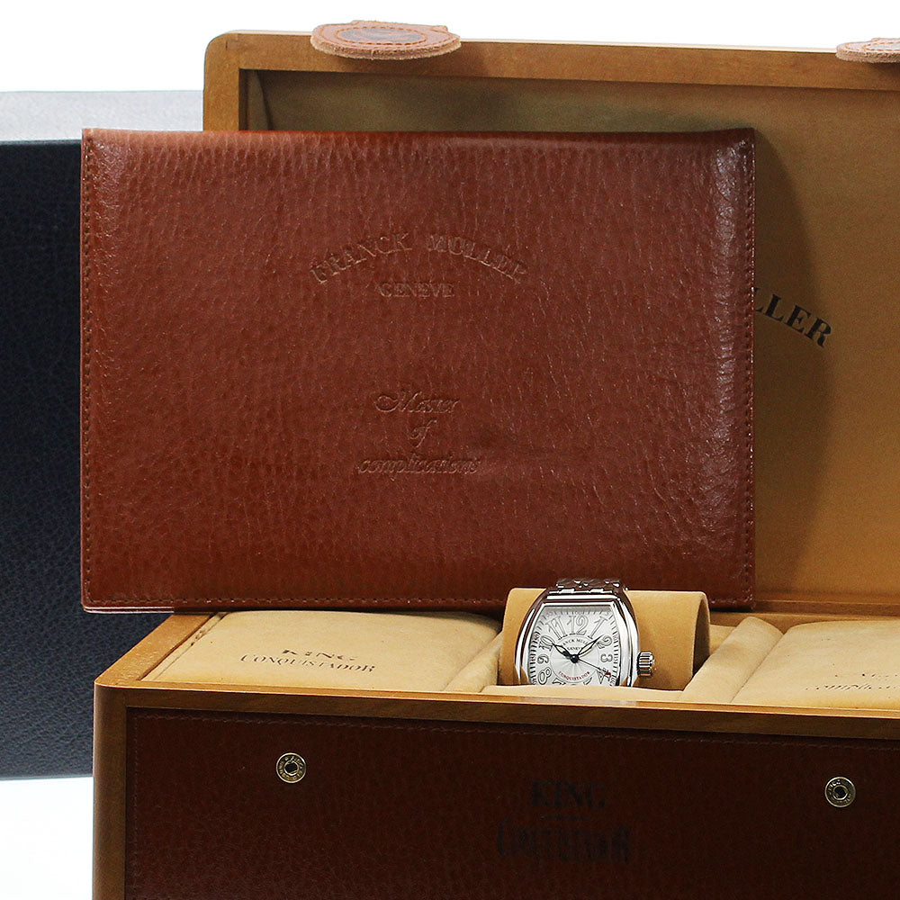 FRANCK MULLER Conquistador King 8005SCKING Silver Dial Automatic Men's_903637