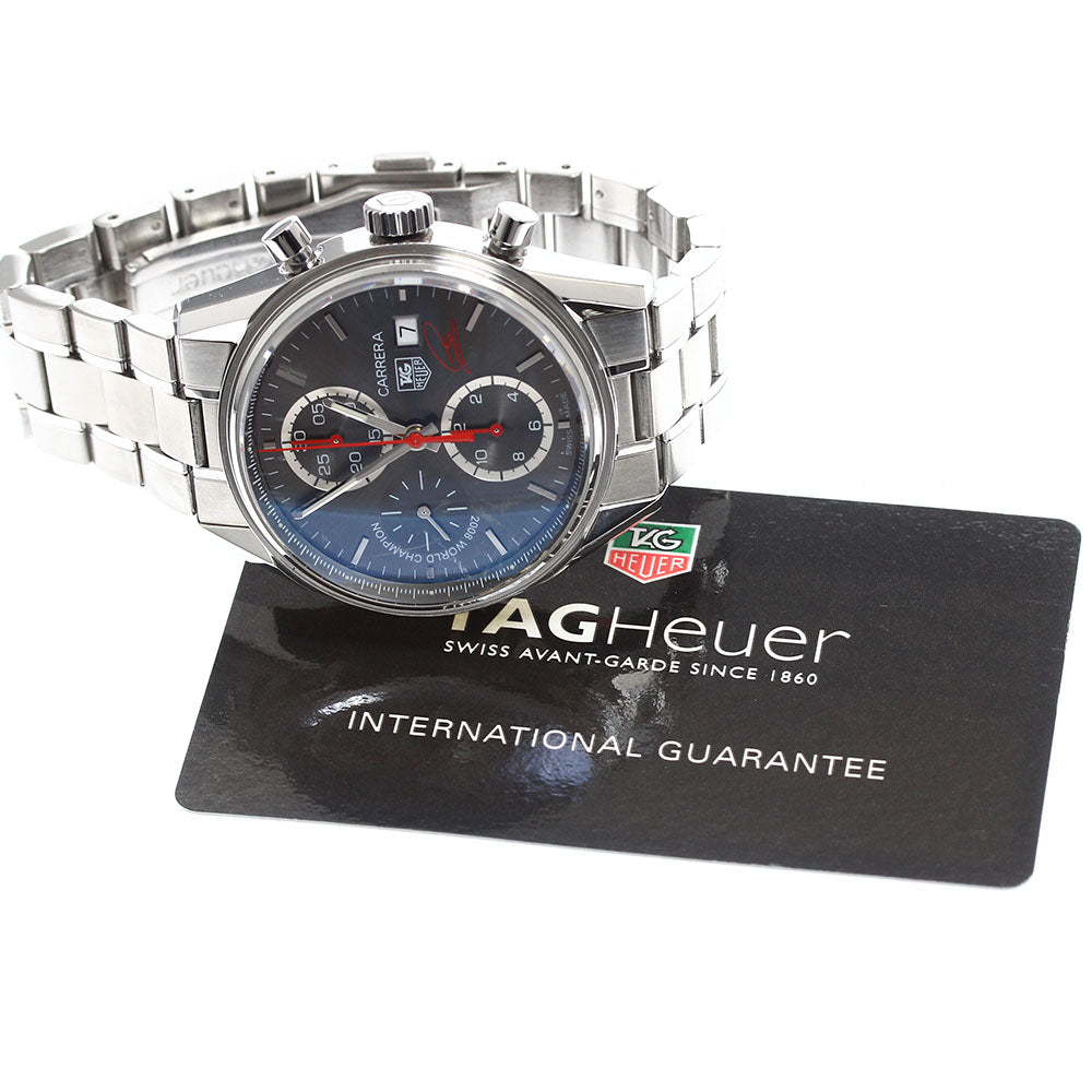 TAG HEUER Carrera Tachymeter Lewis Hamilton Exclusive CV201M Chronograph gray Dial Automatic Men's Watch_903644