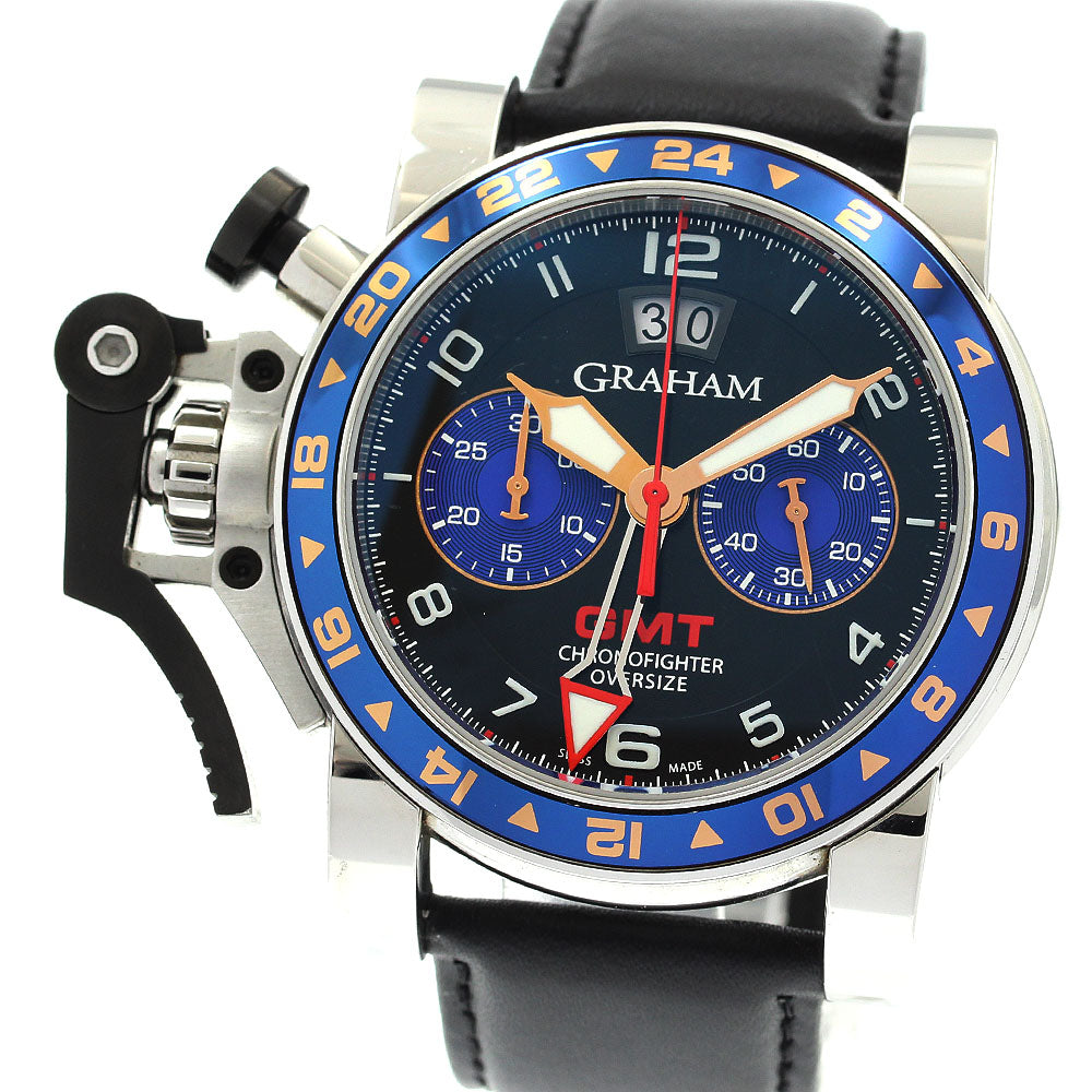 GRAHAM Chronofighter Oversize GMT 2OVGS.B26A Date Automatic Men's Watch_903648