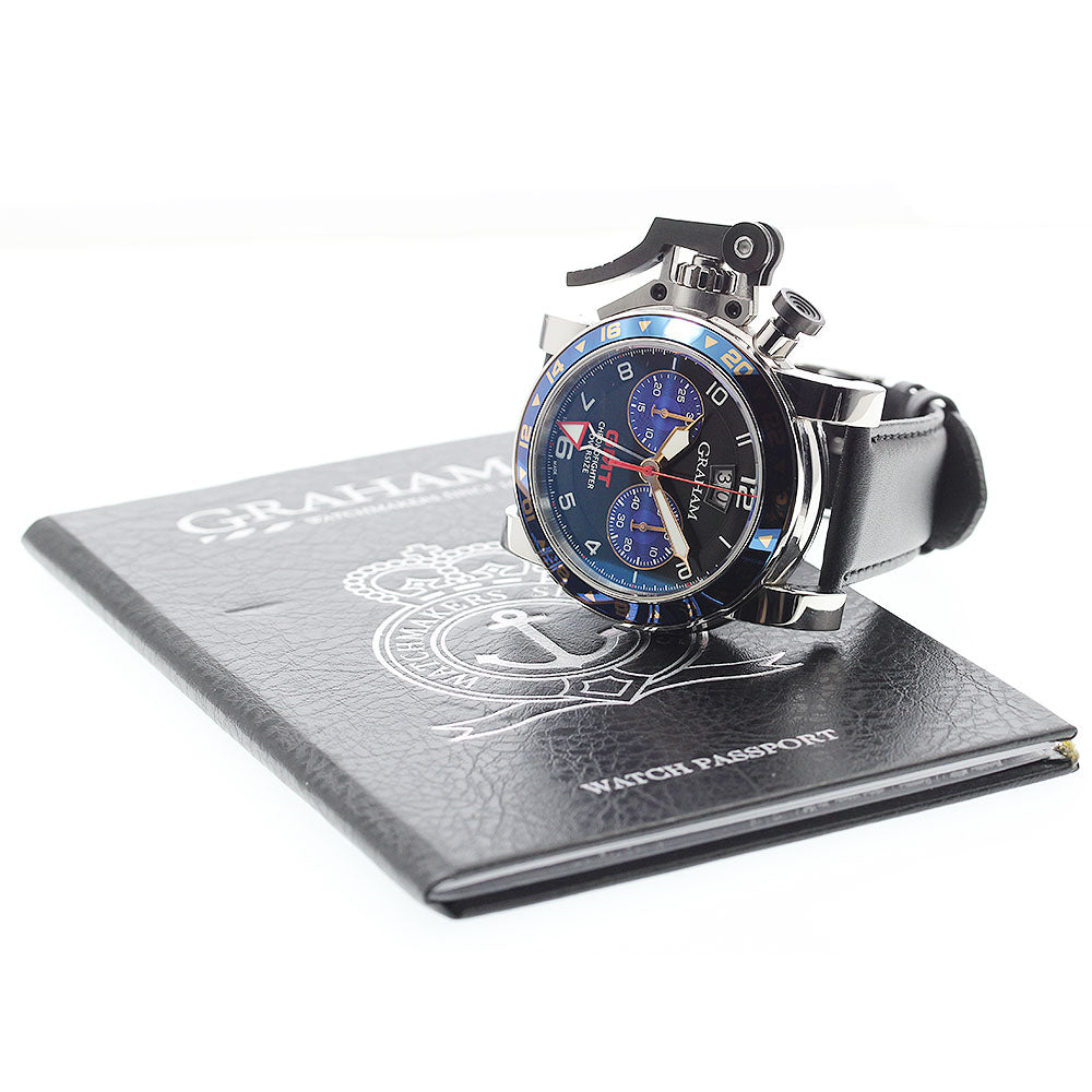 GRAHAM Chronofighter Oversize GMT 2OVGS.B26A Date Automatic Men's Watch_903648