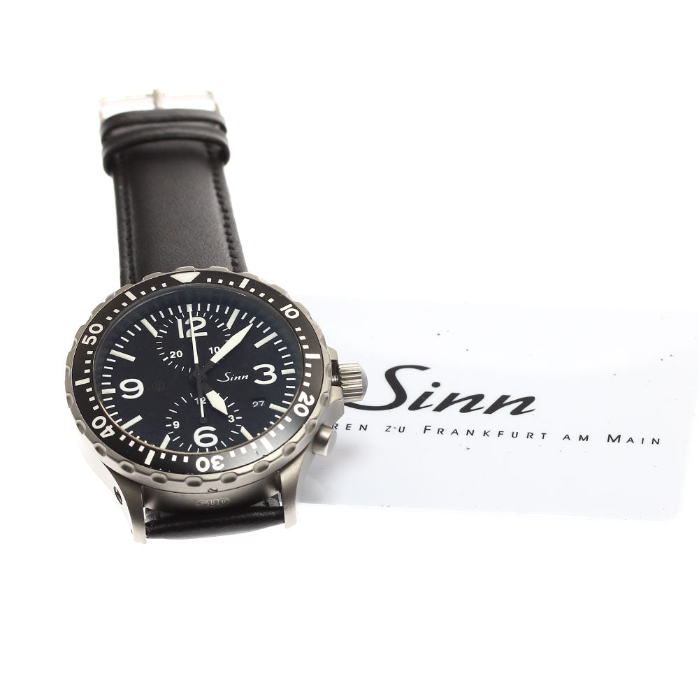 Sinn 757 757 Date Chronograph black Dial Automatic Men's Watch_903651