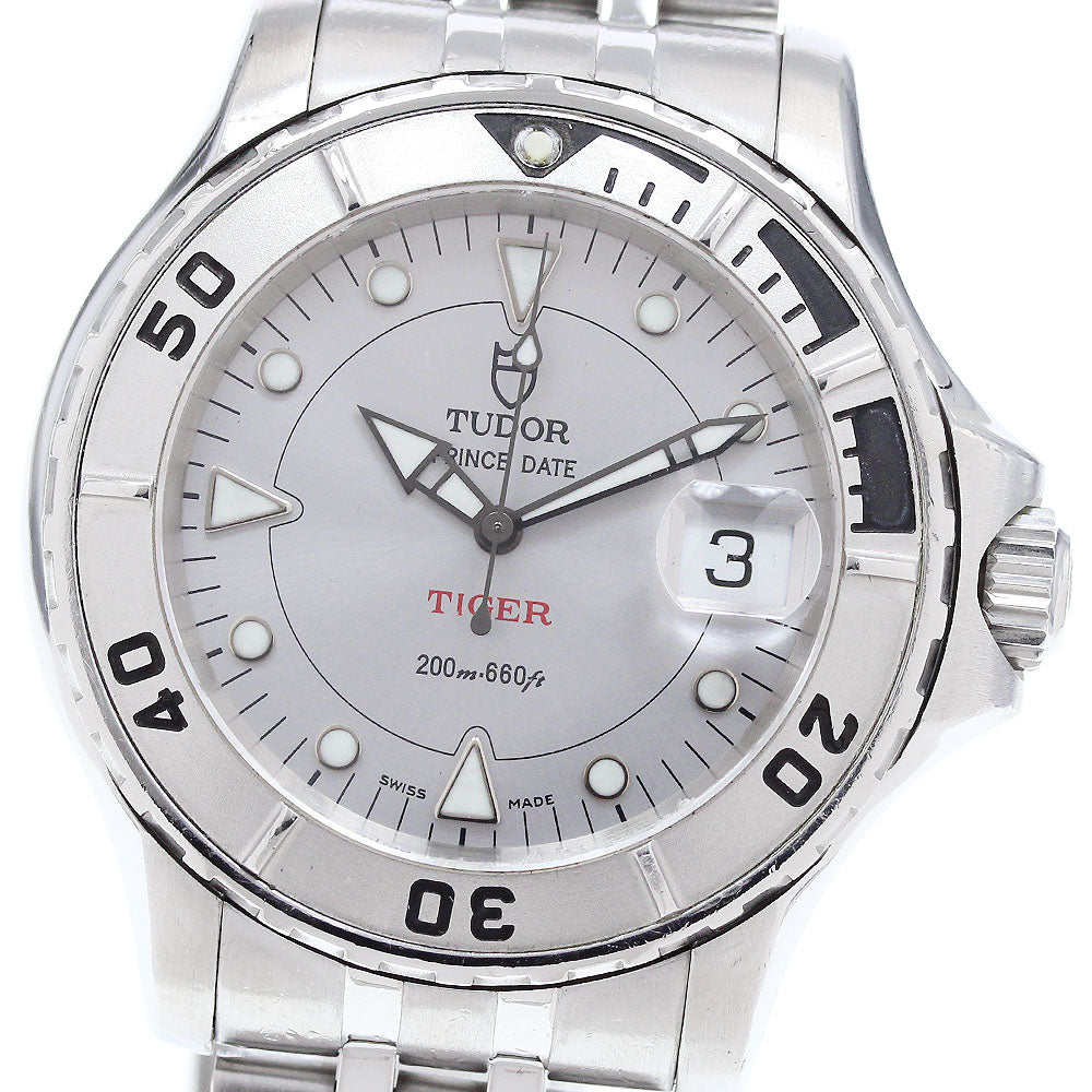 TUDOR Prince Date Hydronaut 89190 Date Silver Dial Automatic Men's Watch_903662