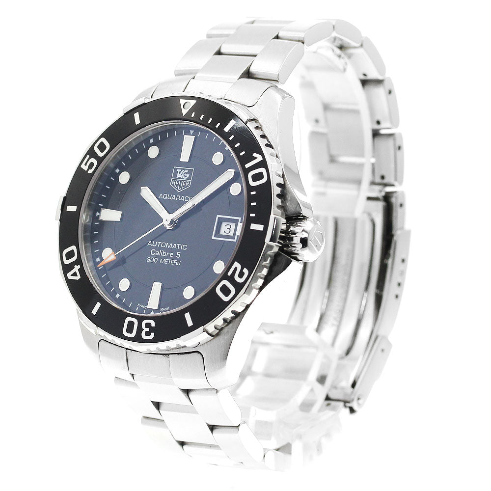 TAG HEUER Aqua Racer Caliber 5 WAN2110 Black Dial Automatic Men's Watch_903665