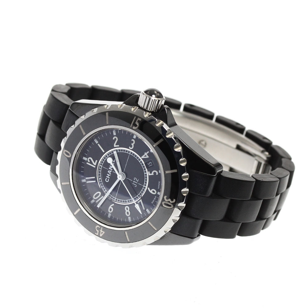 CHANEL J12 H0681 Black ceramic date black Dial Quartz Ladies Watch_903670