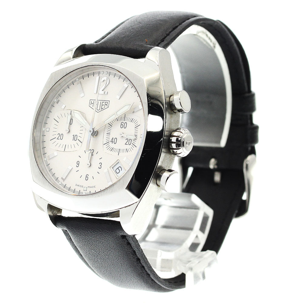 TAG HEUER Monza CR2111 Date Chronograph Silver Dial Automatic Men's Watch_903681