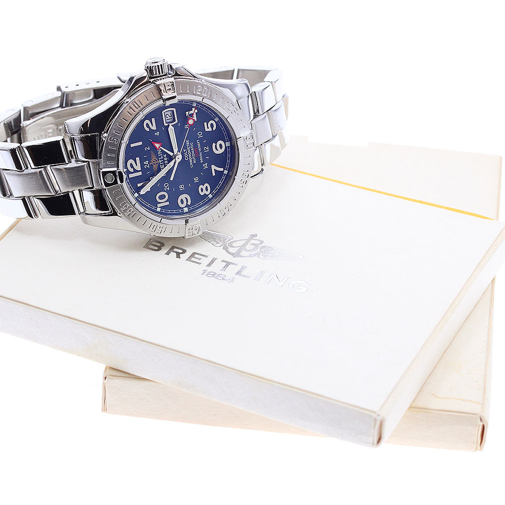 BREITLING Colt A32350 GMT blue Dial Automatic Men's Watch_903694