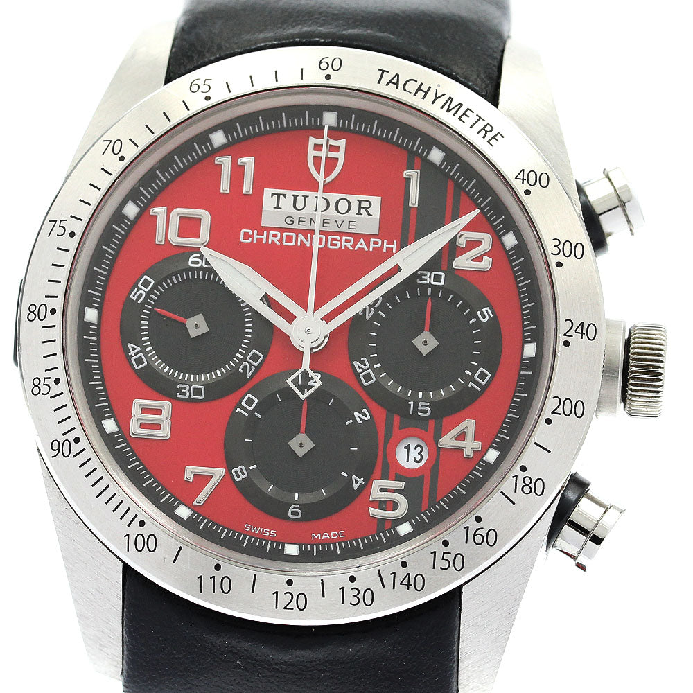 TUDOR Fast rider 42000 Chronograph Red / black Dial Automatic Men's Watch_903696
