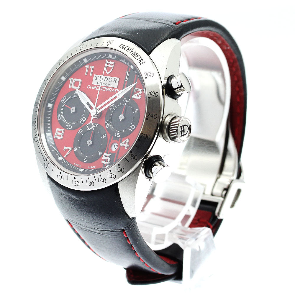 TUDOR Fast rider 42000 Chronograph Red / black Dial Automatic Men's Watch_903696