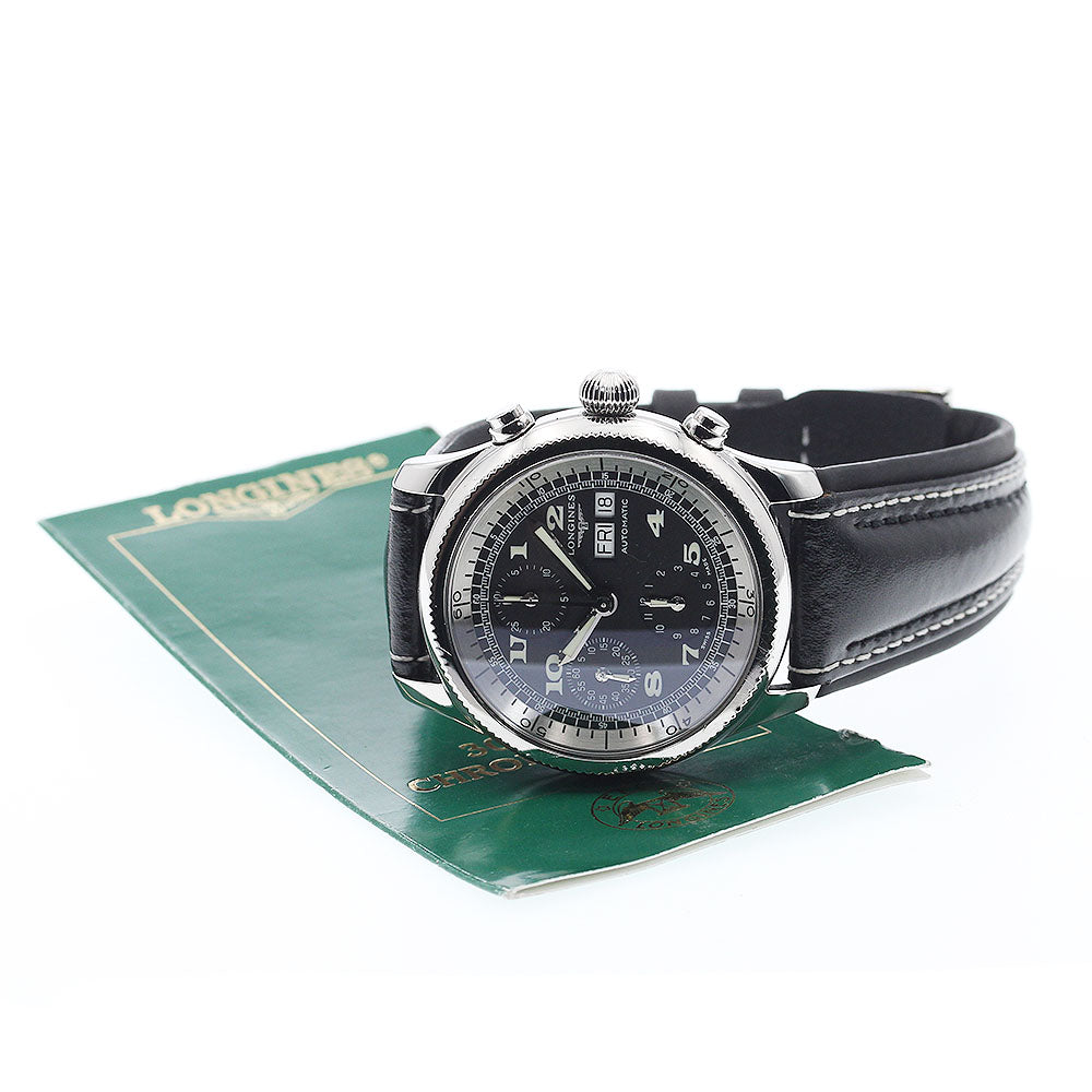 LONGINES Weems L2.625.4 Chronograph day date Automatic Men's Watch_903697
