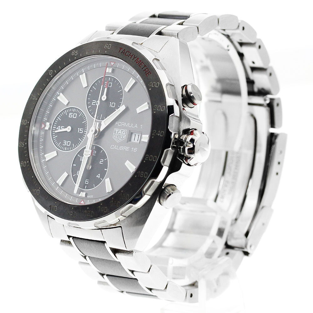 TAG HEUER Formula 1 CAZ2012-0 Caliber 16 Chronograph Gray / black Dial Automatic Men's Watch_903698