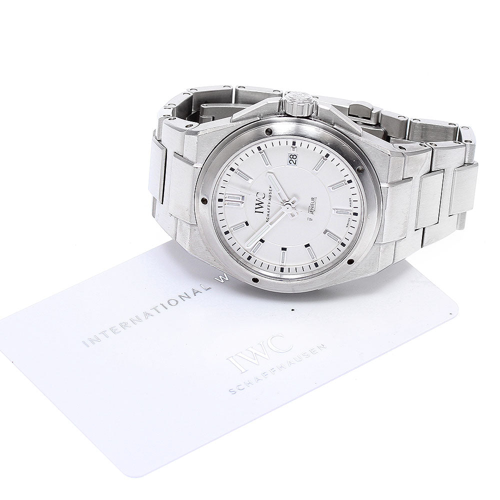 IWC SCHAFFHAUSEN Ingenieur IW323904 Date Silver Dial Automatic Men's_903712