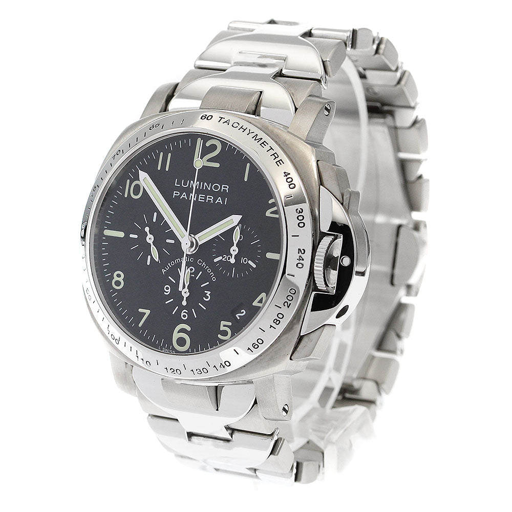 PANERAI Luminor PAM00072 Chronograph black Dial Automatic Men's Watch_903742