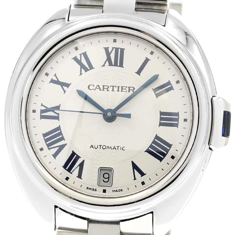 CARTIER Cle de Cartier WSCL0006 Date Silver Dial Automatic Boy's Watch_903745