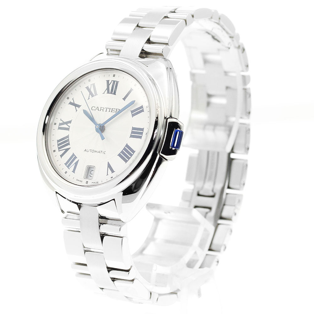 CARTIER Cle de Cartier WSCL0006 Date Silver Dial Automatic Boy's Watch_903745