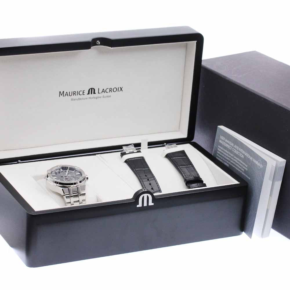 MAURICE LACROIX Icon Mercury AI6088-SS002-030-1 black Dial Automatic Men's Watch_903748