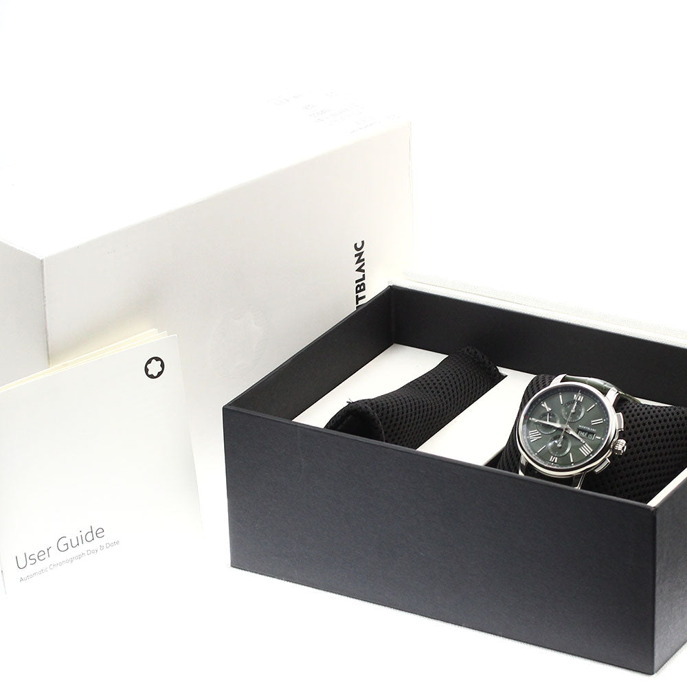 MONTBLANC Star Legacy MB132950 Chronograph green Dial Automatic Men's Watch_903752
